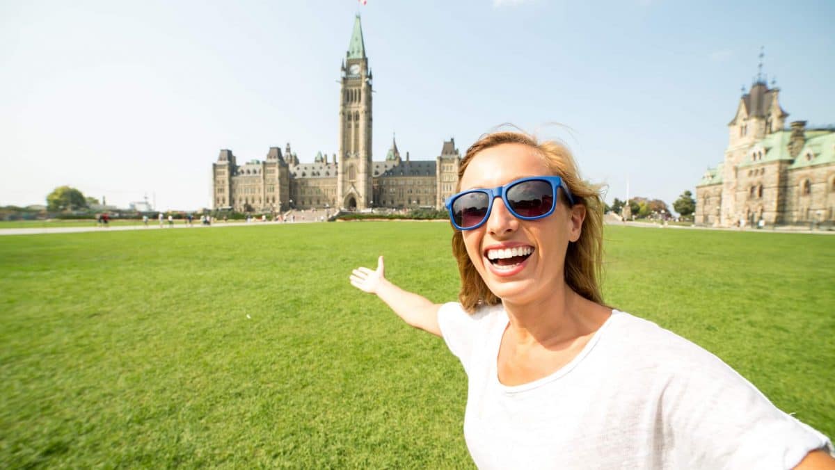 Tourist in Ottawa