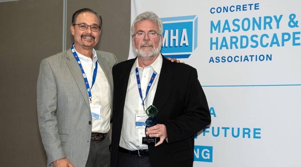 Concrete Masonry & Hardscapes Association Awards David Hein, P.Eng the 2024 Industry Champion Award 